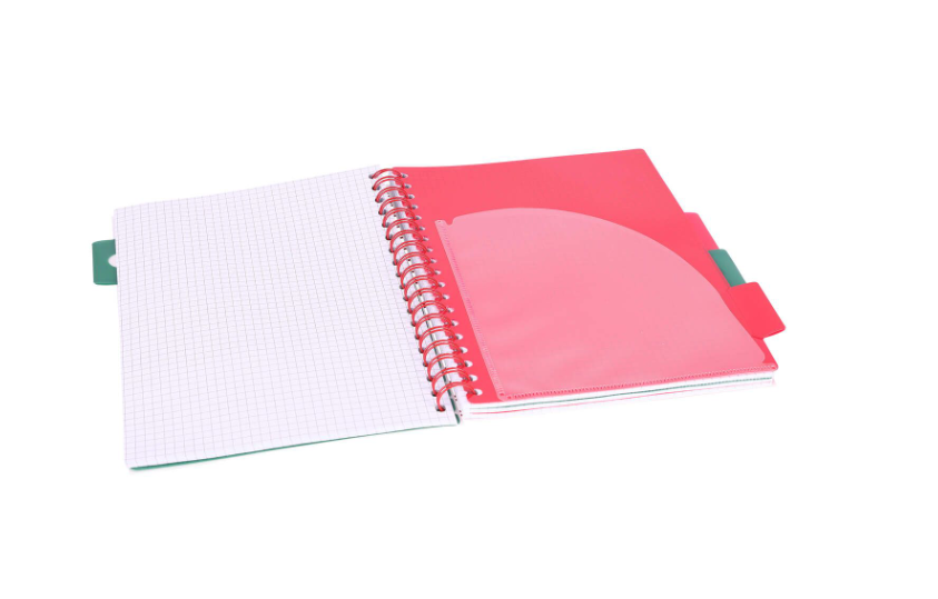 Caiet cu spirala si separatoare STRIGO PADS Project Book DRAGON B5 Matematica [3]