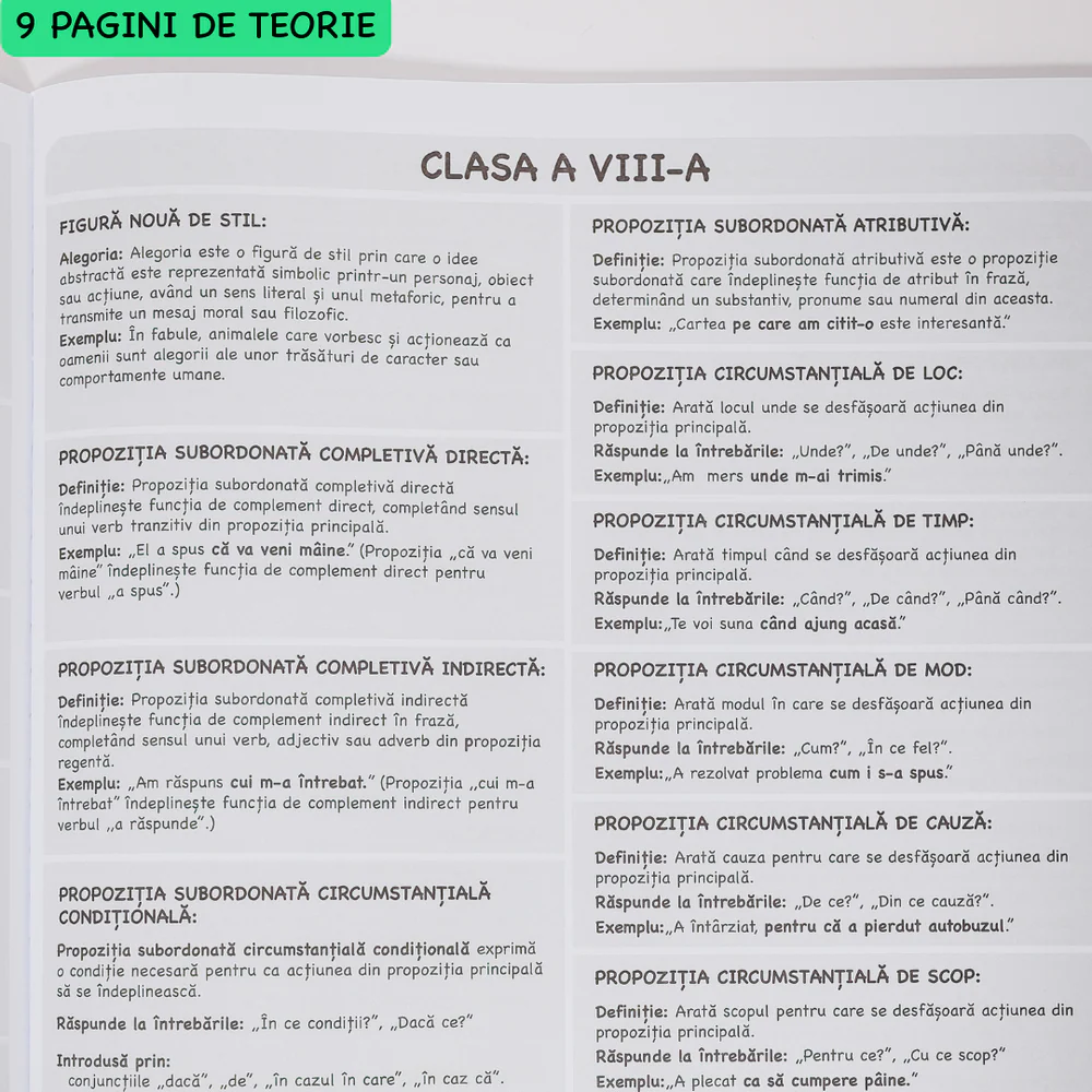 Caiet de Romana A4 Izzie cu Teorie [8]