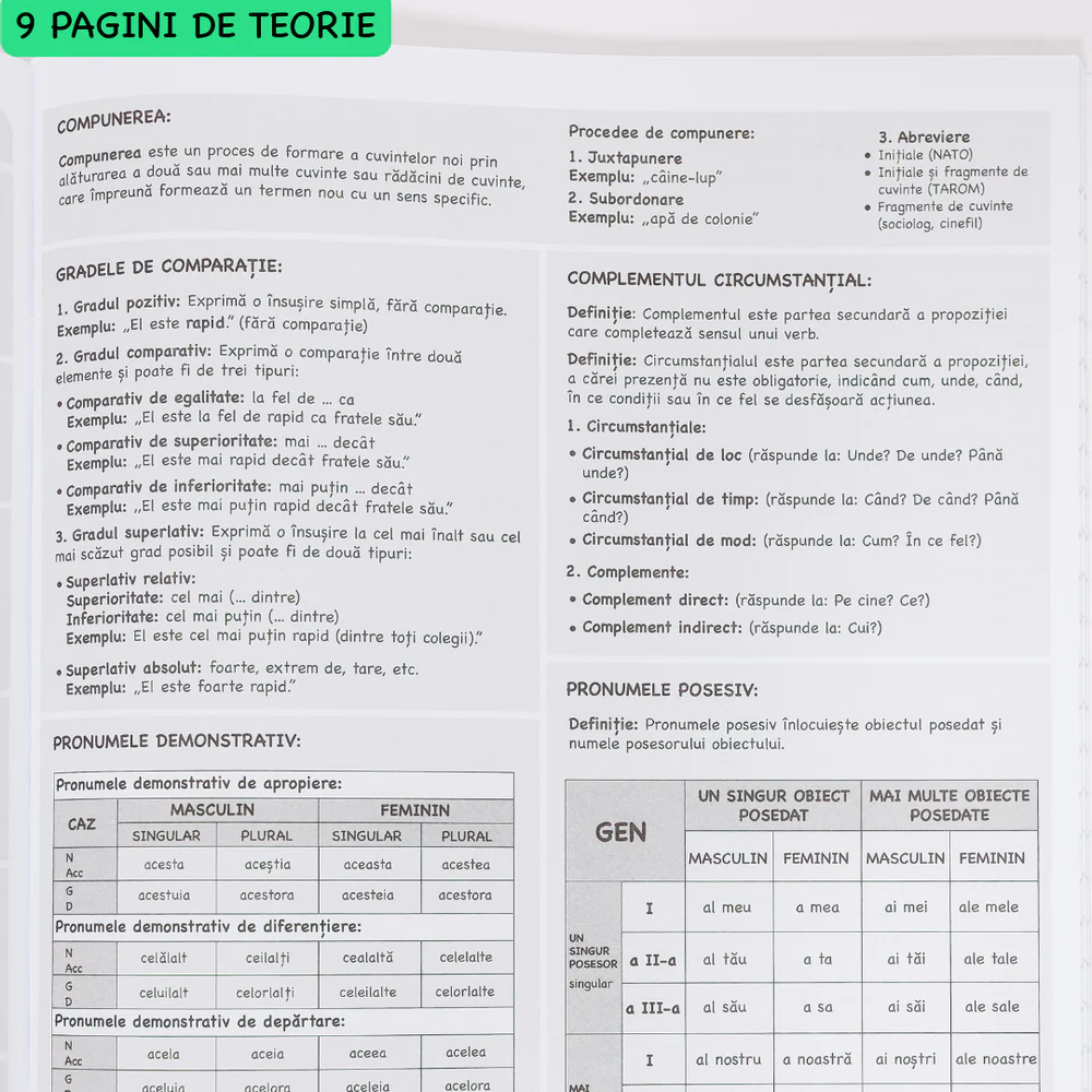 Caiet de Romana A4 Izzie cu Teorie [5]