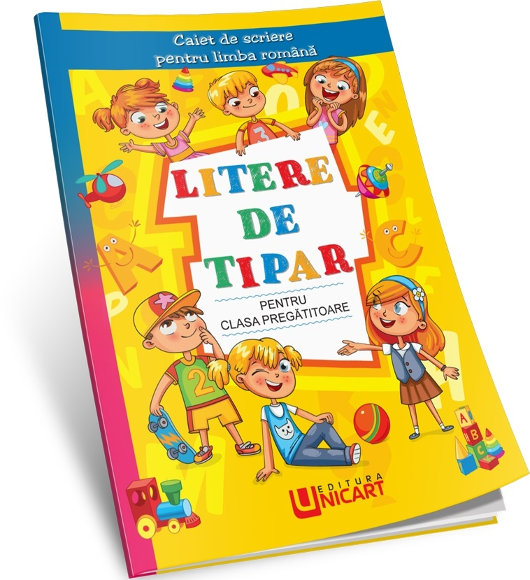Litere de tipar Caiet de scriere [1]