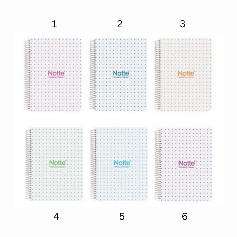 Caiet Notte A4 100 file dictando Spira coperta PP white [2]