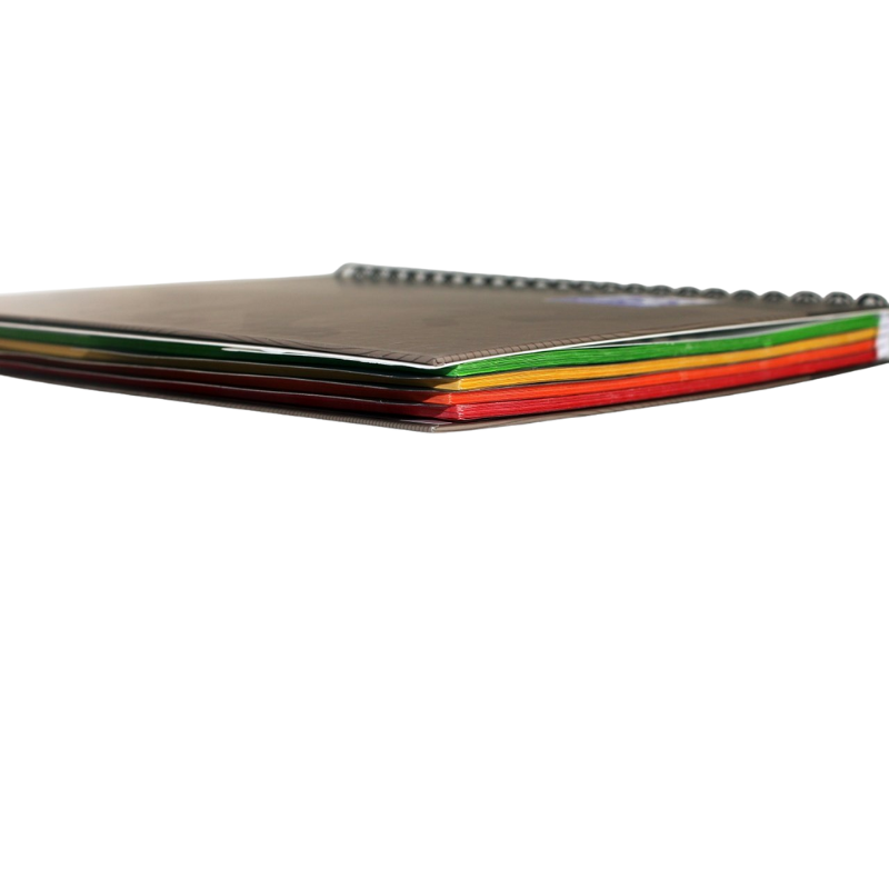 Caiet organizator Oxford Touch Project Book A4+ 120 file spira dubla, maro [8]