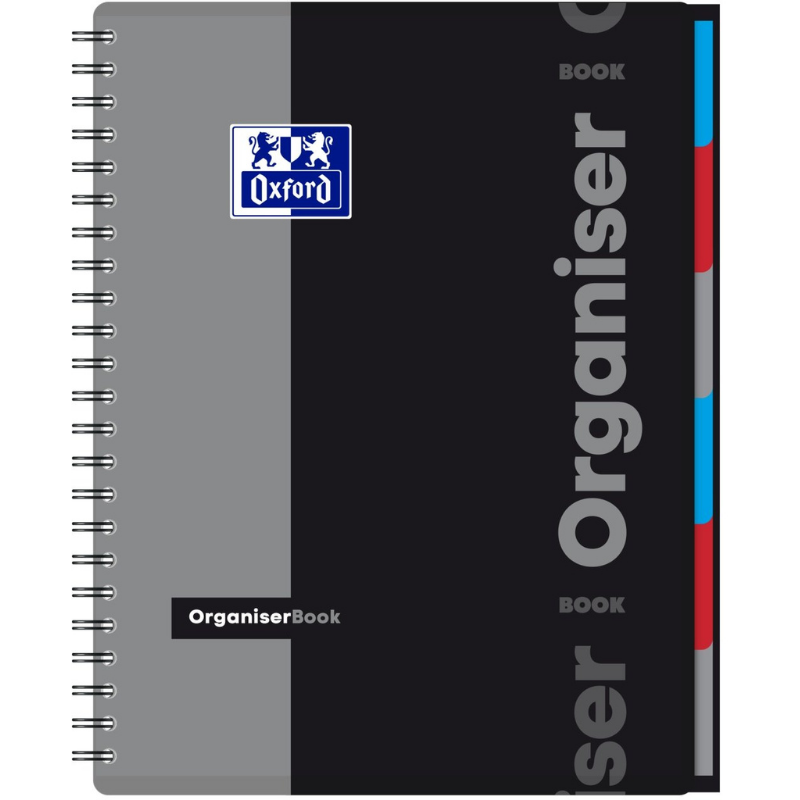 Caiet organizator Oxford Students Organiser A4+ 80 file patratele, diverse culori [3]