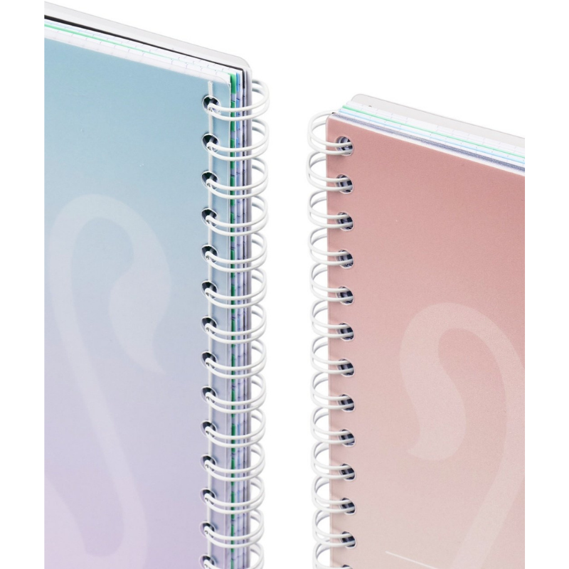 Caiet organizator Oxford Project Book A4 80 file spira dubla patratele [4]