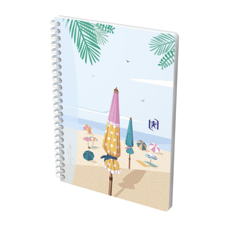 Caiet Oxford Horizons A5 60 file spira dubla patratele, diverse motive [4]