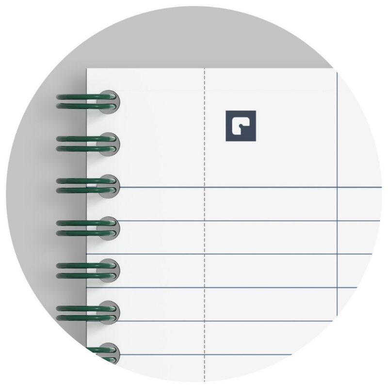 Caiet Oxford Origins A4+ 70 file spira dubla dictando, verde [3]