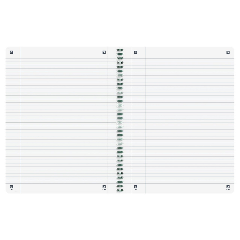 Caiet Oxford Origins A4+ 70 file spira dubla dictando, verde [2]