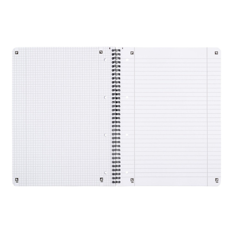 Caiet Oxford Touch Duo A4+ 80 file spira dubla dictando+patratele [6]