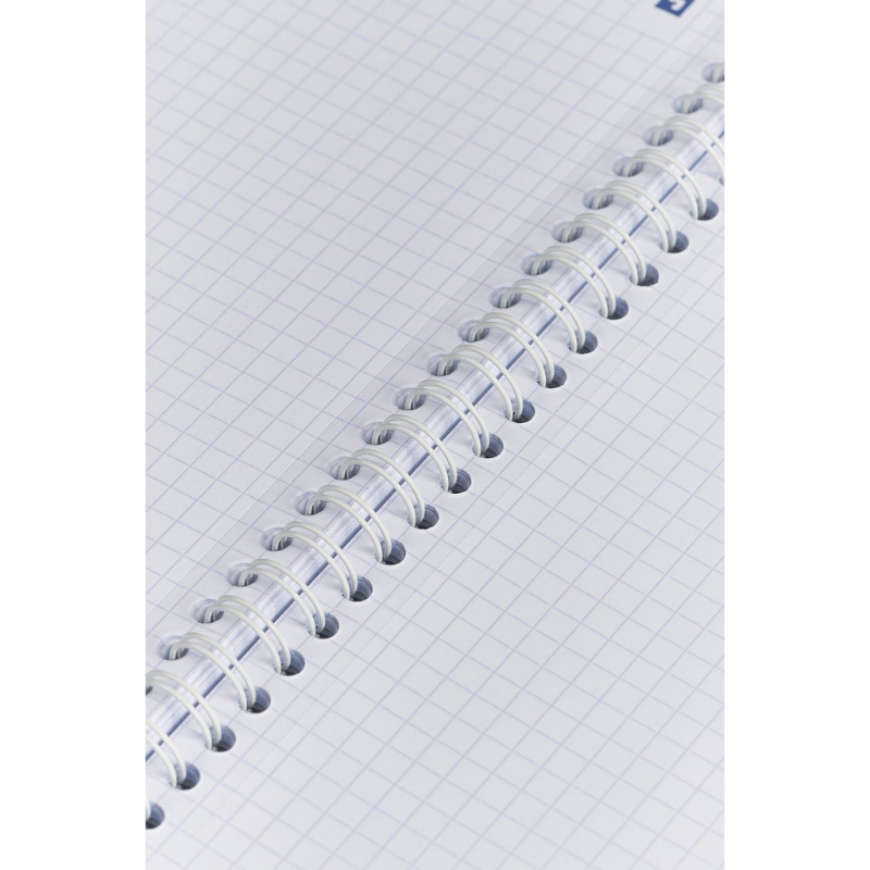 Caiet Oxford Touch Pastel A4 80 file spira dubla patratele, diverse culori pastel [7]