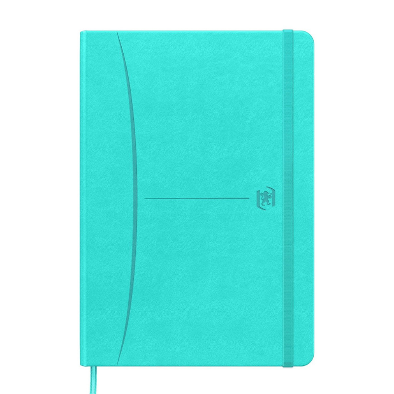 Caiet premium cu elastic Oxford Signature A5 80 file dictando, diverse culori pastel [3]