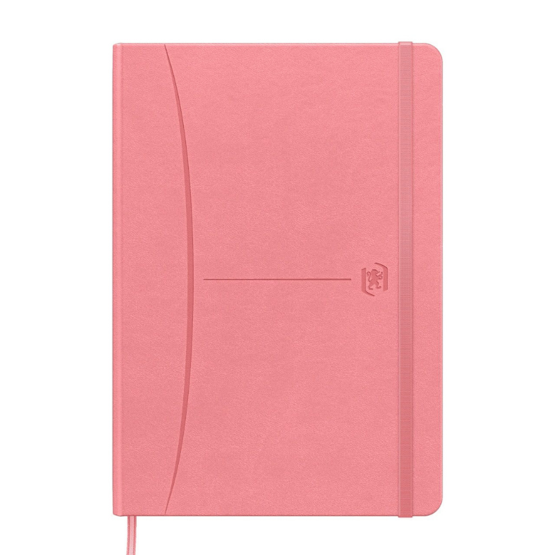 Caiet premium cu elastic Oxford Signature A5 80 file dictando, diverse culori pastel [6]