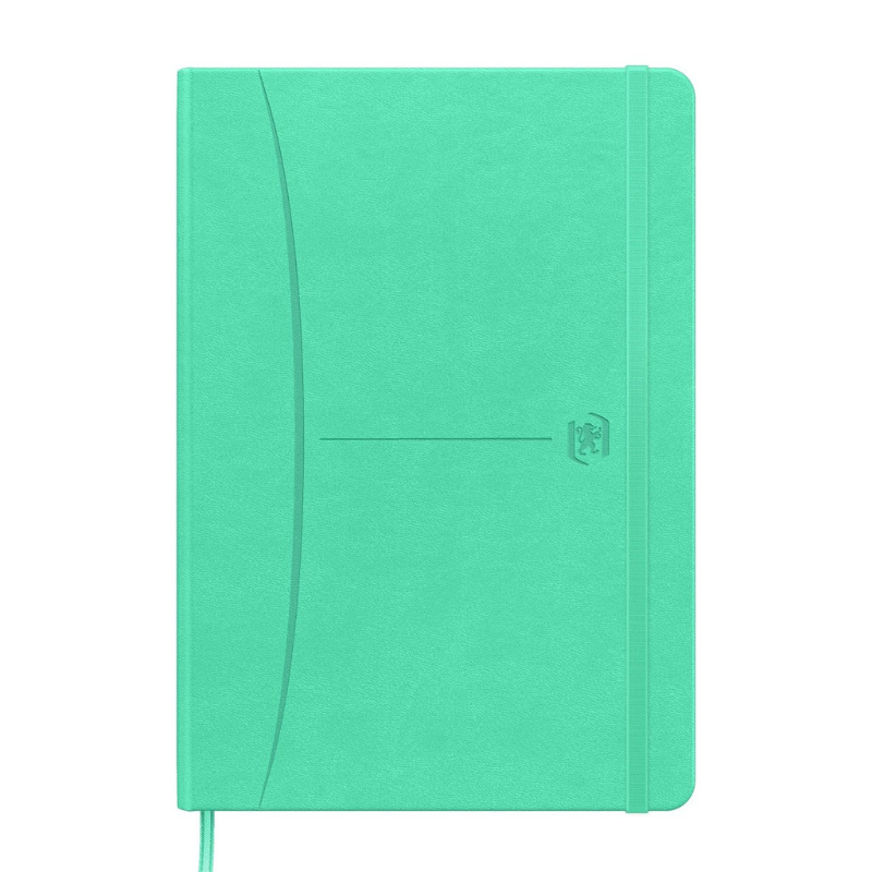 Caiet premium cu elastic Oxford Signature A5 80 file dictando, diverse culori pastel [4]