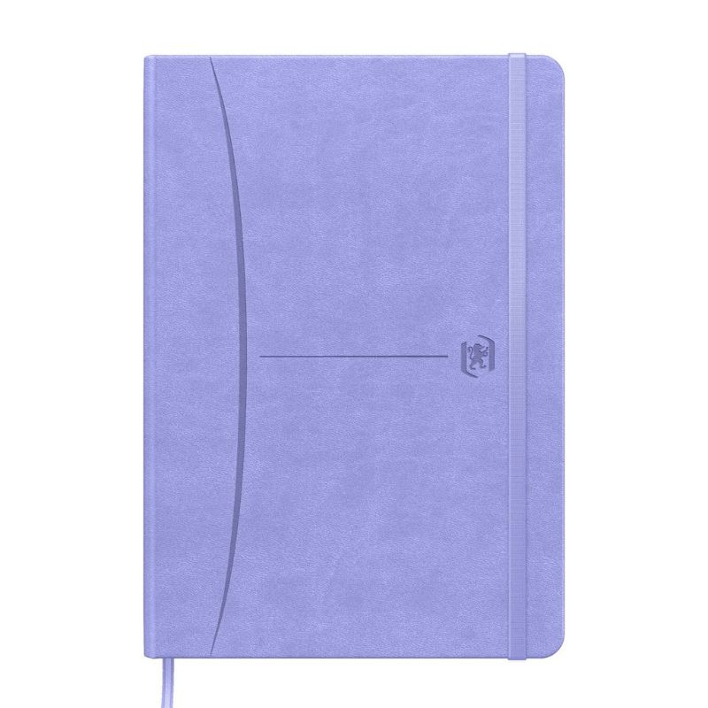 Caiet premium cu elastic Oxford Signature A5 80 file dictando, diverse culori pastel [2]