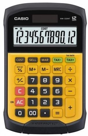 Calculator de birou Casio WM-320MT 12 digits portocaliu 168.5 x 108.5 x 33.4 mm [3]