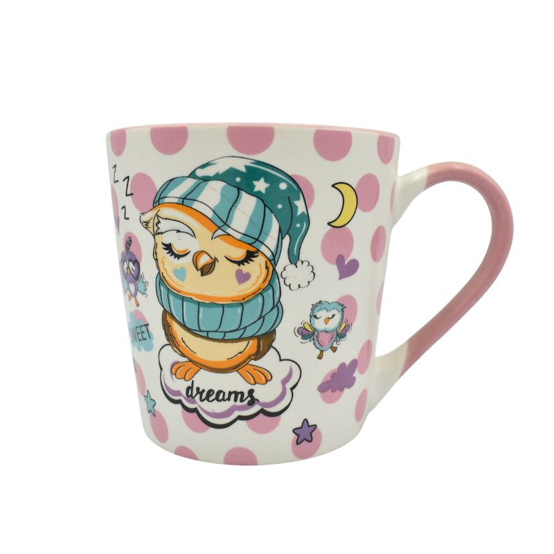 Cana ceramica cu bufnite 400 ml cutie cadou [3]
