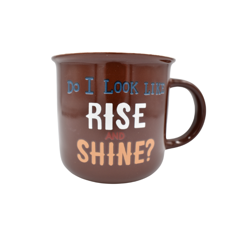 Cana ceramica 390 ml Just Coffee cu mesaje in cutie cadou [4]