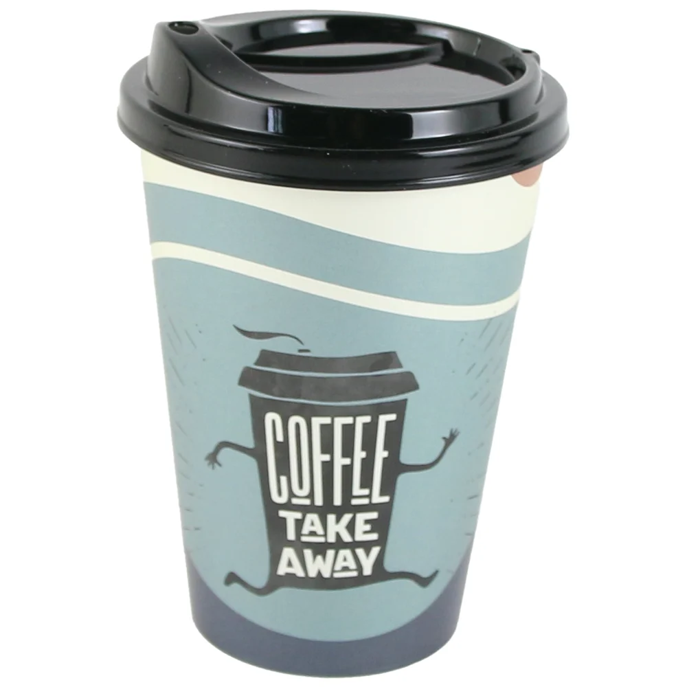 Cana cafea din plastic cu capac 500 ml [1]