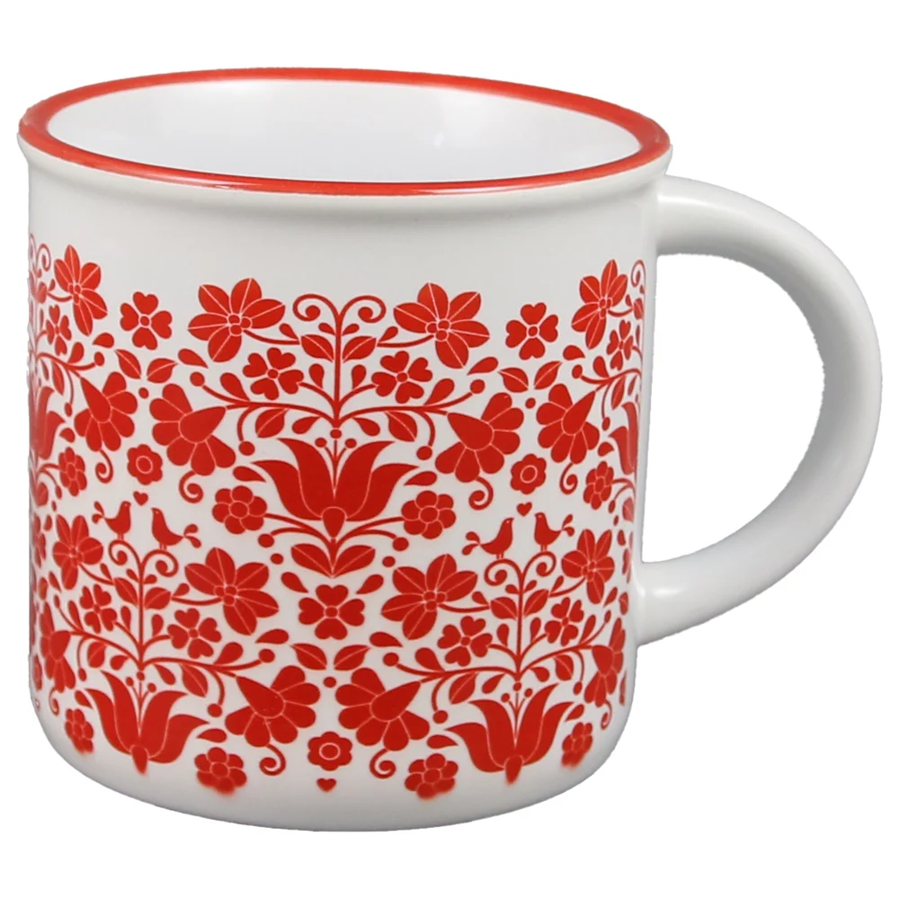 Cana ceramica 280 ml vintage motive populare maghiare [1]