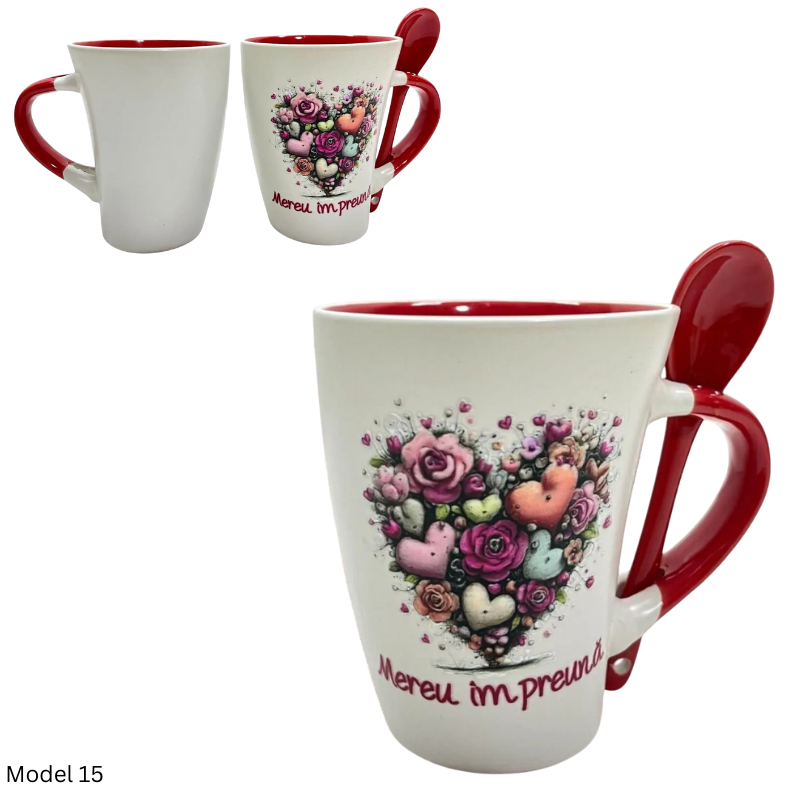 Cana ceramica 9x11 cm Valentine's Day diverse mesaje [15]