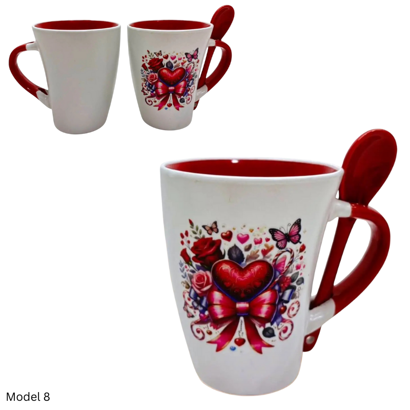 Cana ceramica 9x11 cm Valentine's Day diverse mesaje [8]