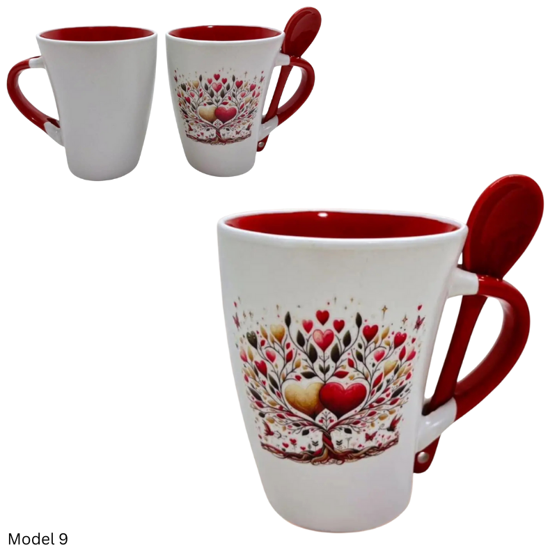 Cana ceramica 9x11 cm Valentine's Day diverse mesaje [9]