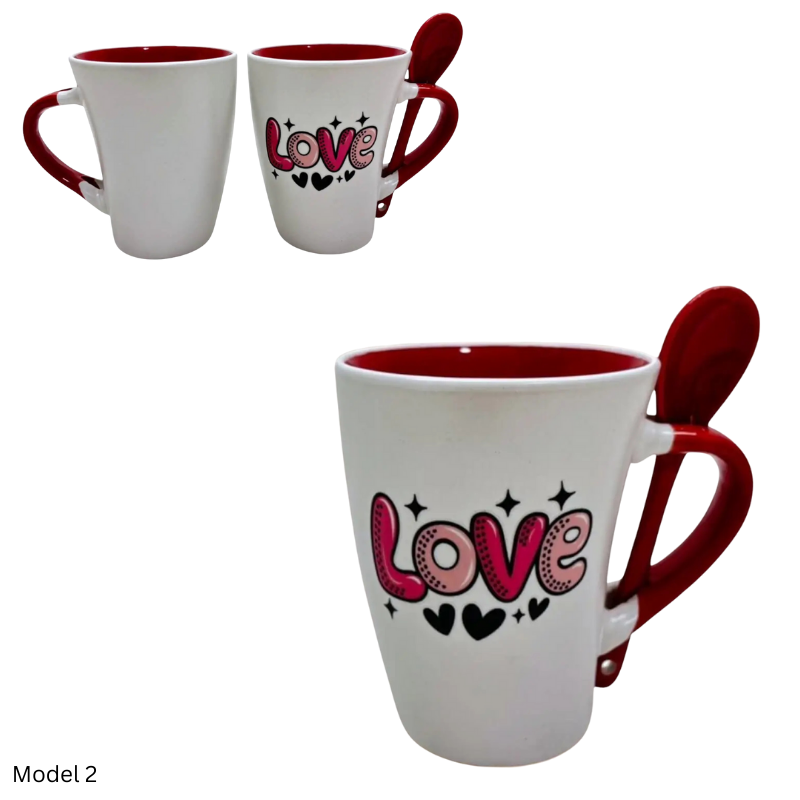 Cana ceramica 9x11 cm Valentine's Day diverse mesaje [2]