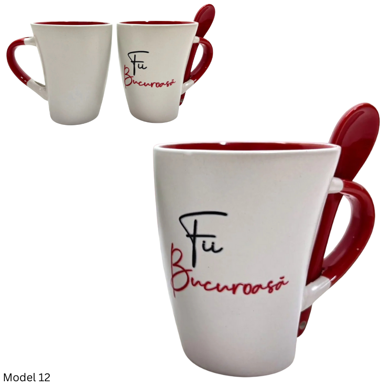 Cana ceramica 9x11 cm Valentine's Day diverse mesaje [12]