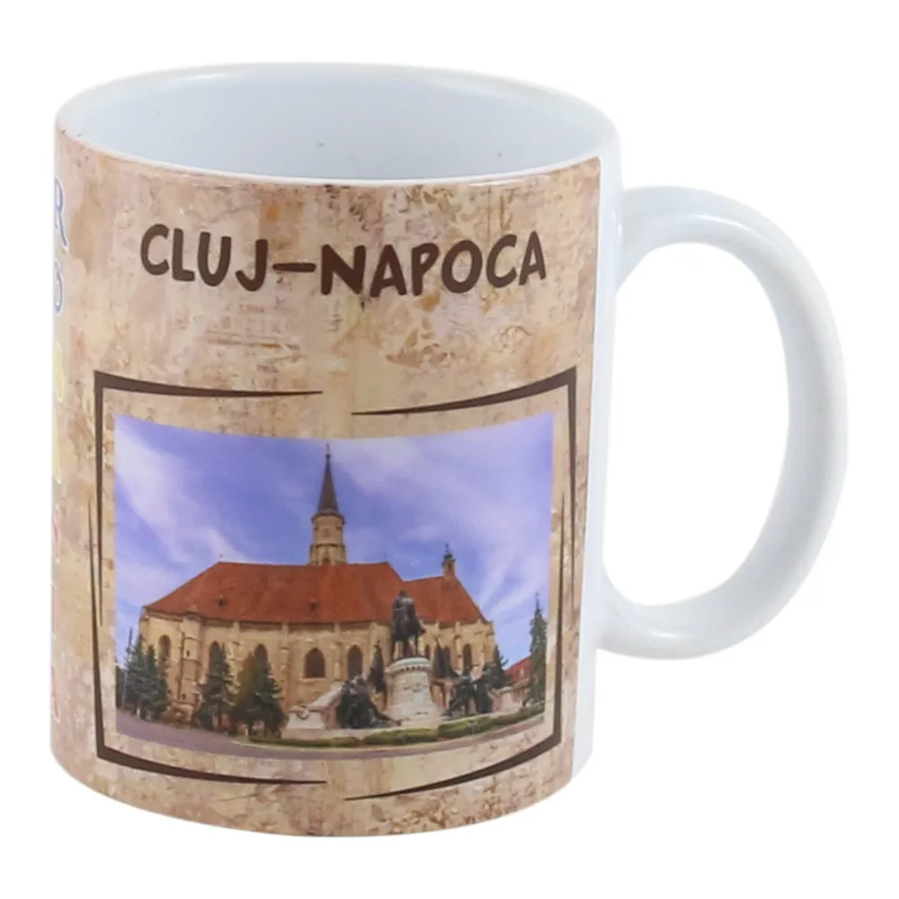 Cana ceramica 300 ml Biserica Sf. Mihail Cluj Napoca [1]
