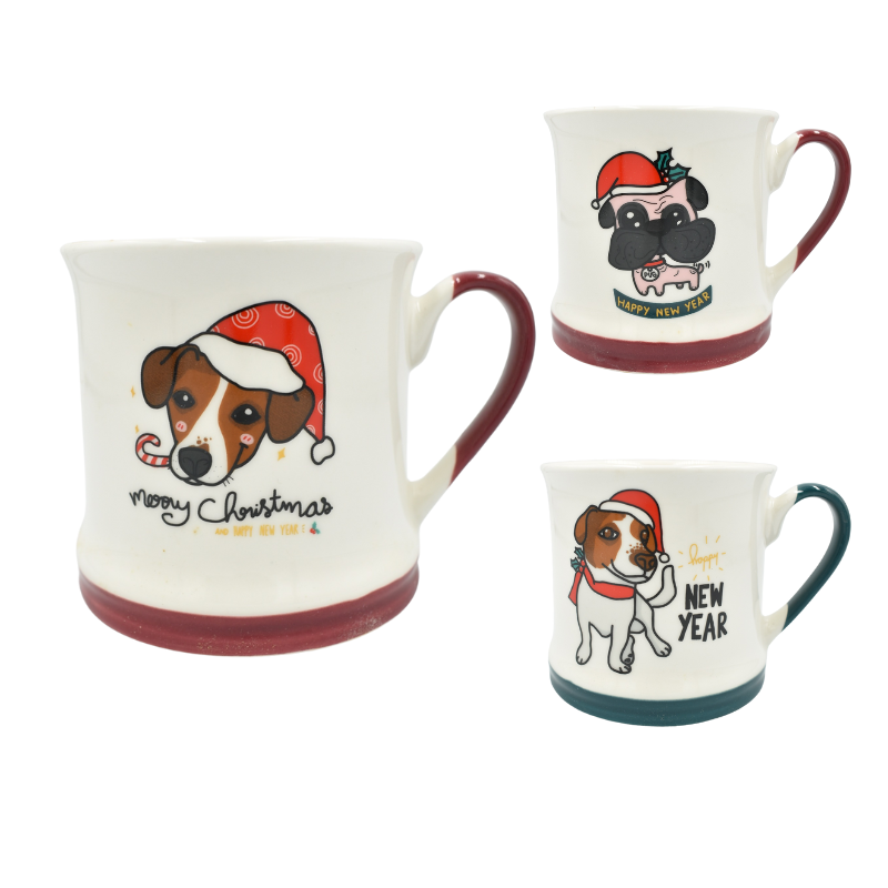 Cana ceramica cu caine 10cm diferite modele [1]