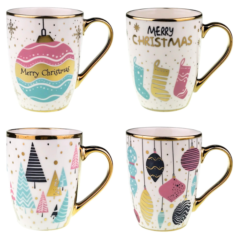 Cana Craciun modele diferite auriu pastel [1]