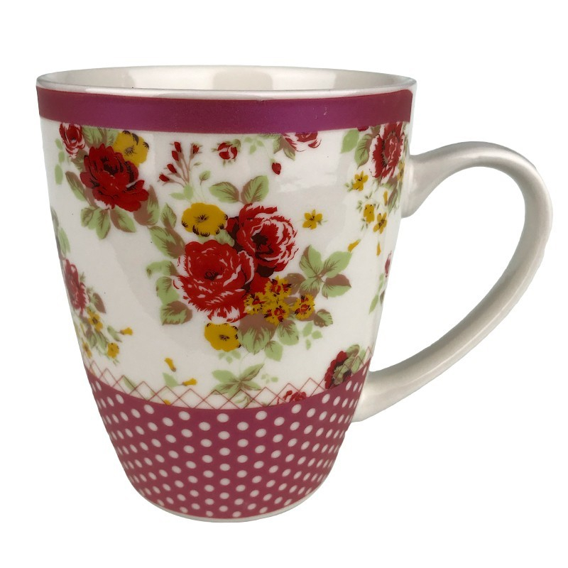 Cana ceramica 8x10 cm Flori [3]