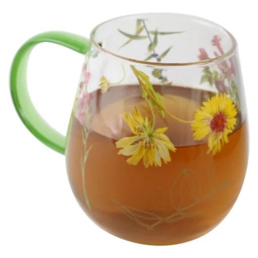 Cana de sticla cu perete dublu 530ml The colors of nature [2]