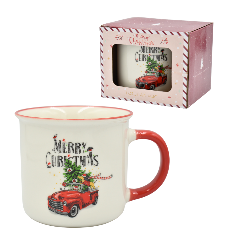 Cana din ceramica 350 ml motiv Craciun [1]