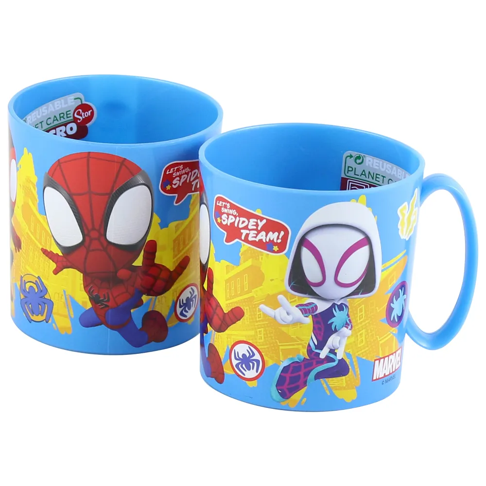 Cana din plastic Spidey Team 350 ml [1]
