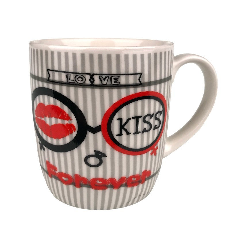 Cana ceramica 9x9 cm cu mesaje de iubire [2]