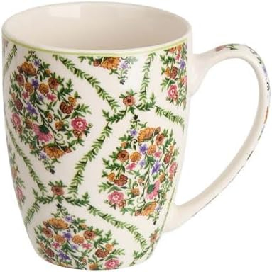 Cana portelan 360 ml Duo Tasse classique Fiori [2]