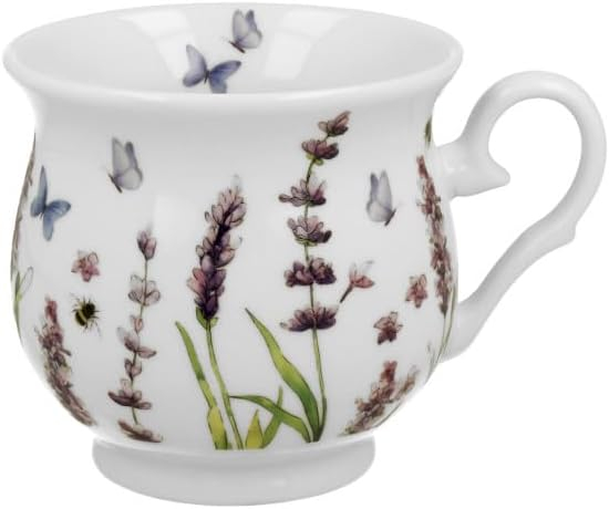 Cana portelan 500 ml Classic Lavender in cutie decorativa [2]
