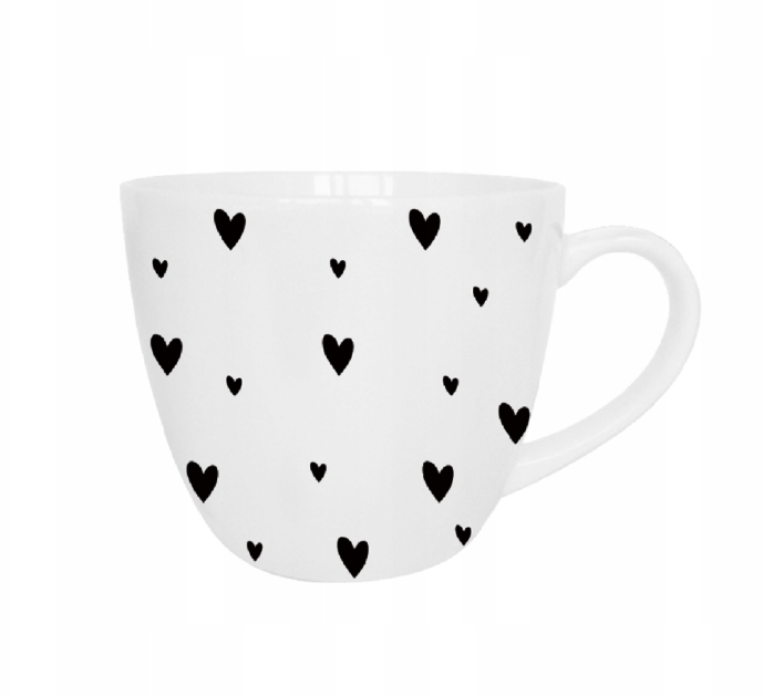 Cana portelan Hearts 460ml in ambalaj decorativ [2]