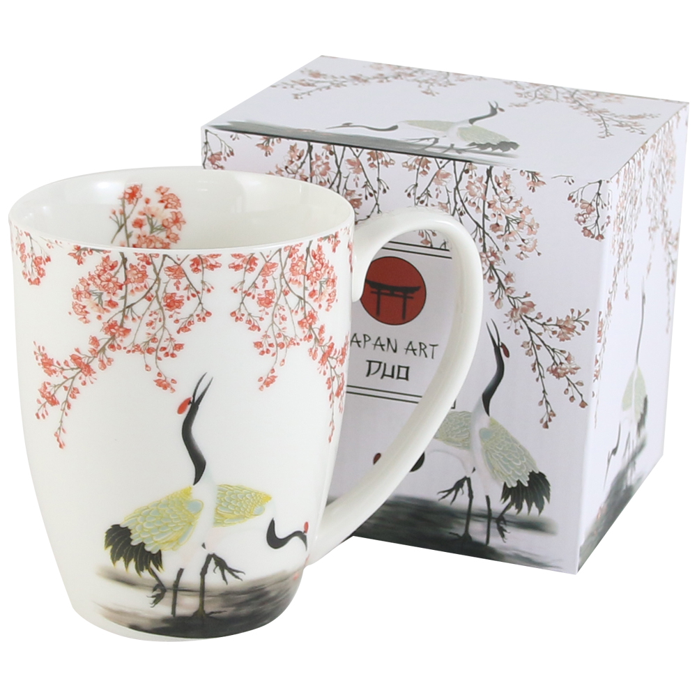 Cana portelan Sakura Cocori 380 ml in cutie decorativa [1]