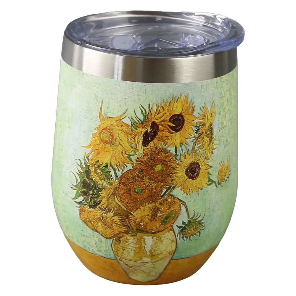 Cana termos 330 ml Sunflowers de V. van Gogh in cutie decorativa [2]