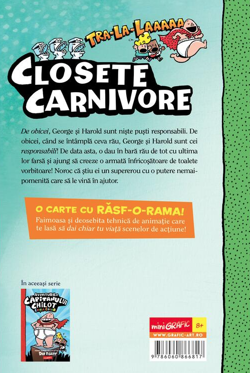 Capitanul Chilot si Atacul Toaletelor Vorbitoare - Dav Pilkey [2]