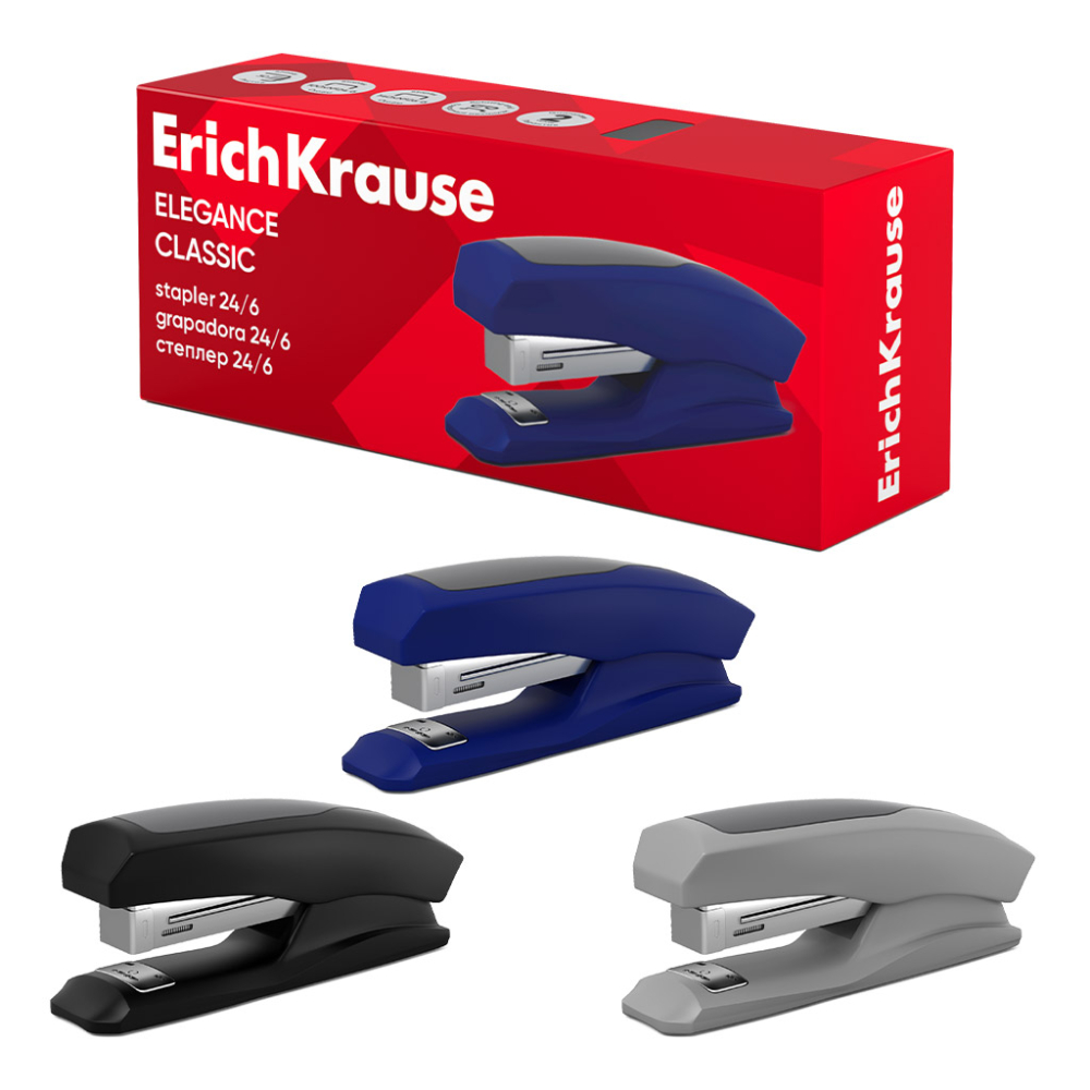 Capsator ErichKrause Elegance Classic 24/6 culori diferite [2]
