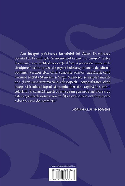 Carnete maro I – Aurel Dumitrascu [2]