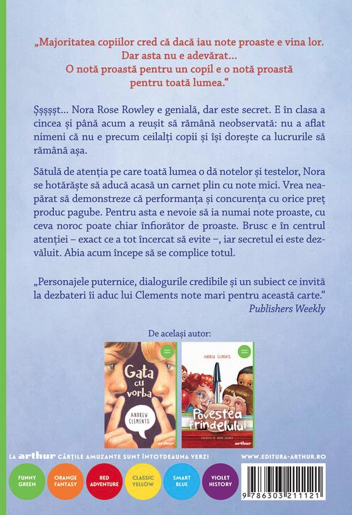 Carnetul de note - Andrew Clements [2]