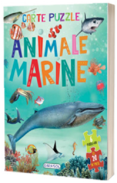 Carte 6 puzzle Animale marine [1]