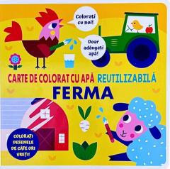 Ferma - Carte de colorat reutilizabila cu apa [1]