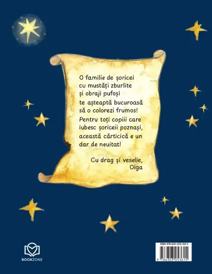 Baietelul si soriceii. Carte de colorat - Olga Gudynn [2]