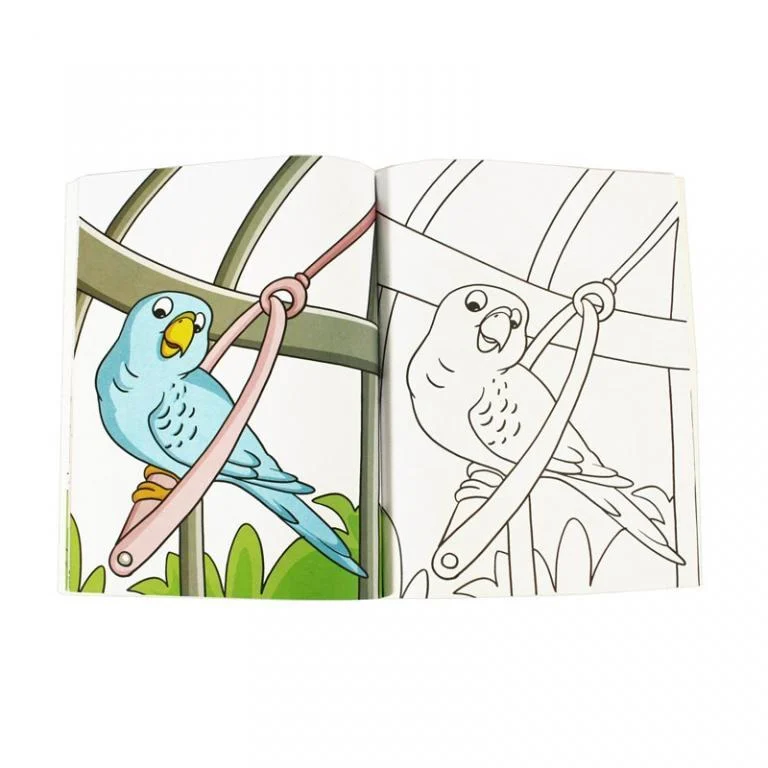 Carte de colorat Colorful Animals - Animale de companie [2]