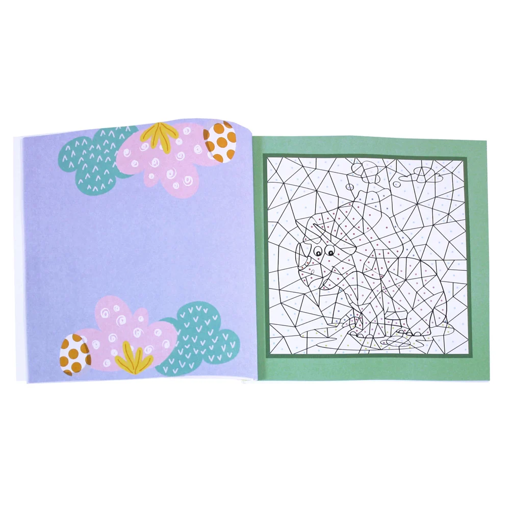 Carte de colorat Colorful Spots Dinozauri [2]