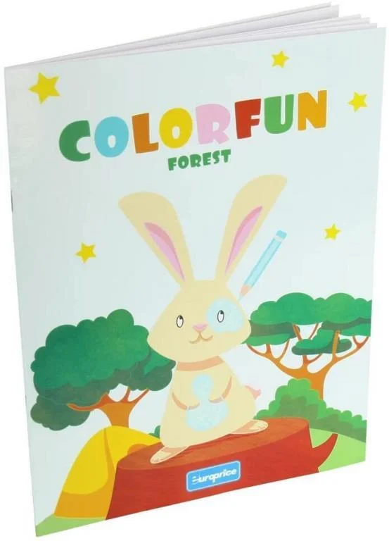 Carte de colorat Colorfun Forest [1]